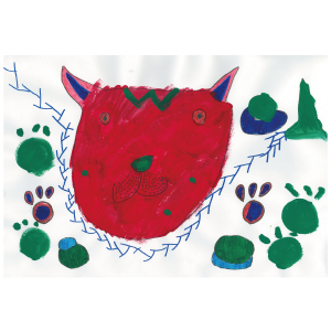 EaA250015 | じゃれあいのねこ | 林 あみ